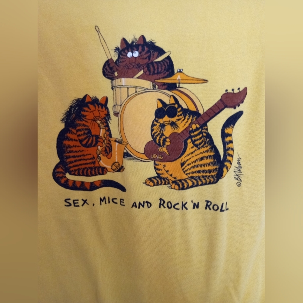 Kliban cat shirt, size M - Picture 5 of 8